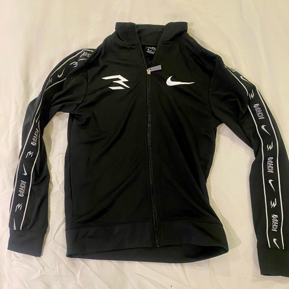 Nike Other - Boys Nike Black Jacket with White Details